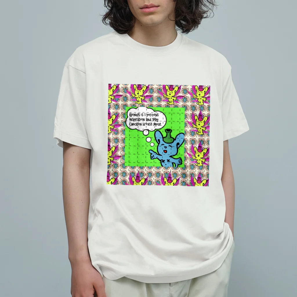 AnarchyBaseのDopekun LSD Paper オーガニックコットンTシャツ