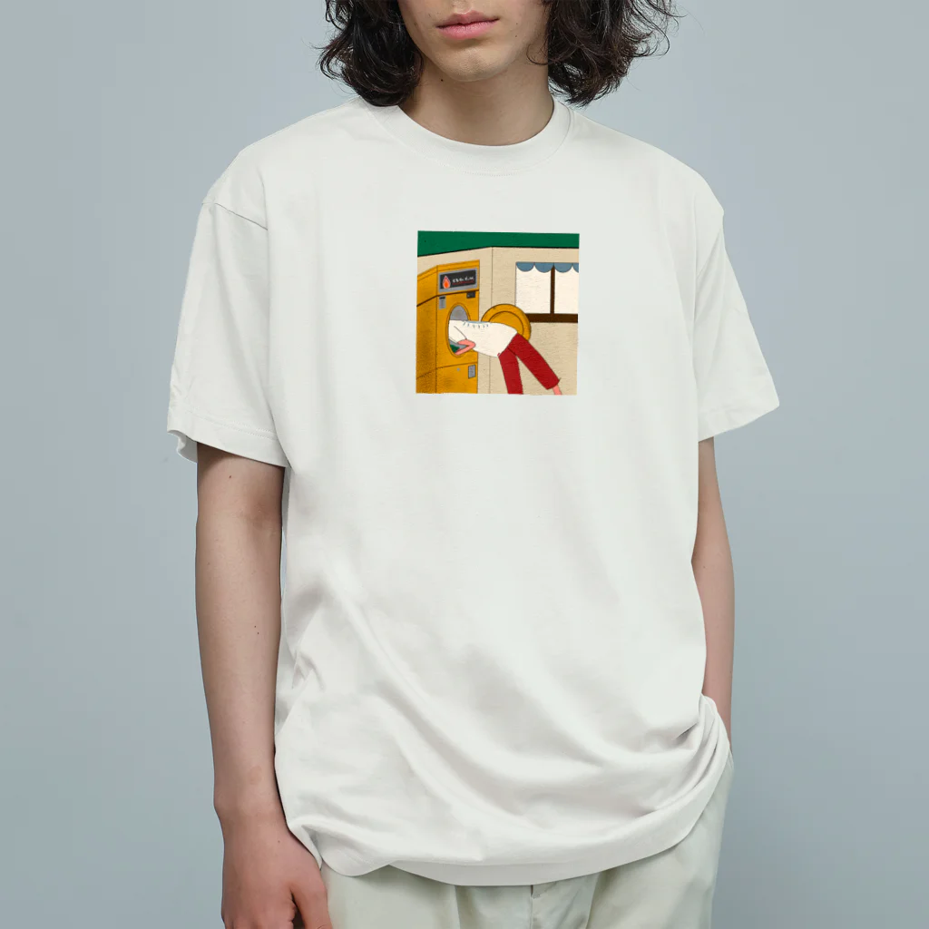 nrightのコインランドリーでもいく？ Organic Cotton T-Shirt