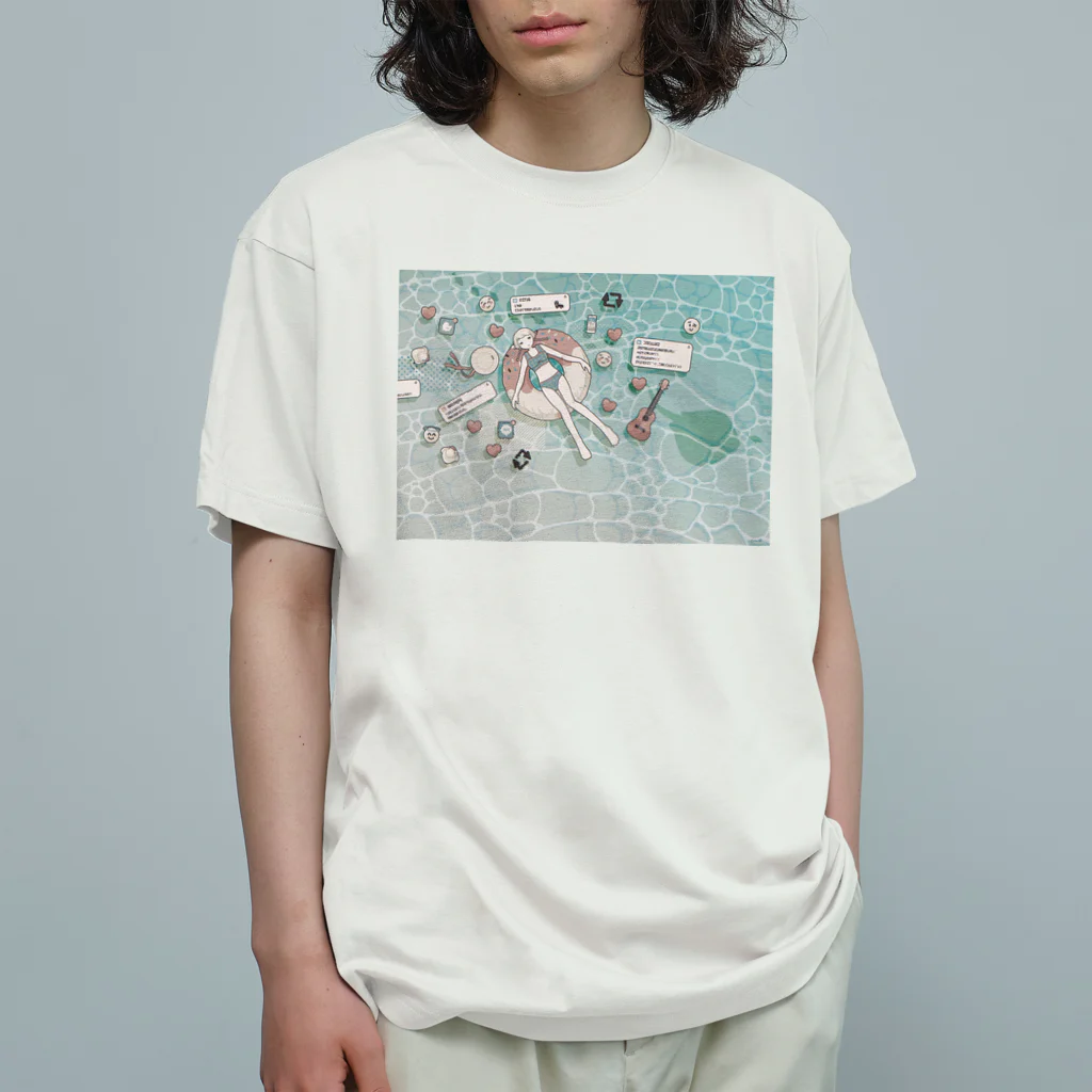 お村ヴィレッジのわたしの居場所 Organic Cotton T-Shirt