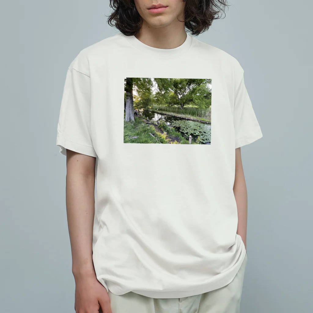 EijiPonの公園の一幕。 Organic Cotton T-Shirt