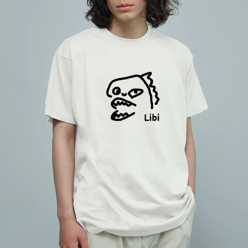 LibiのLibi(かいじゅう) Organic Cotton T-Shirt