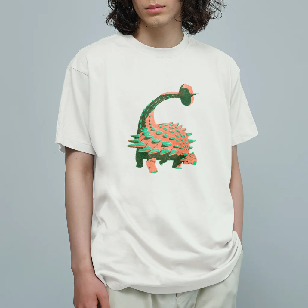 伊藤健介のアンキロサウルス01 Organic Cotton T-Shirt