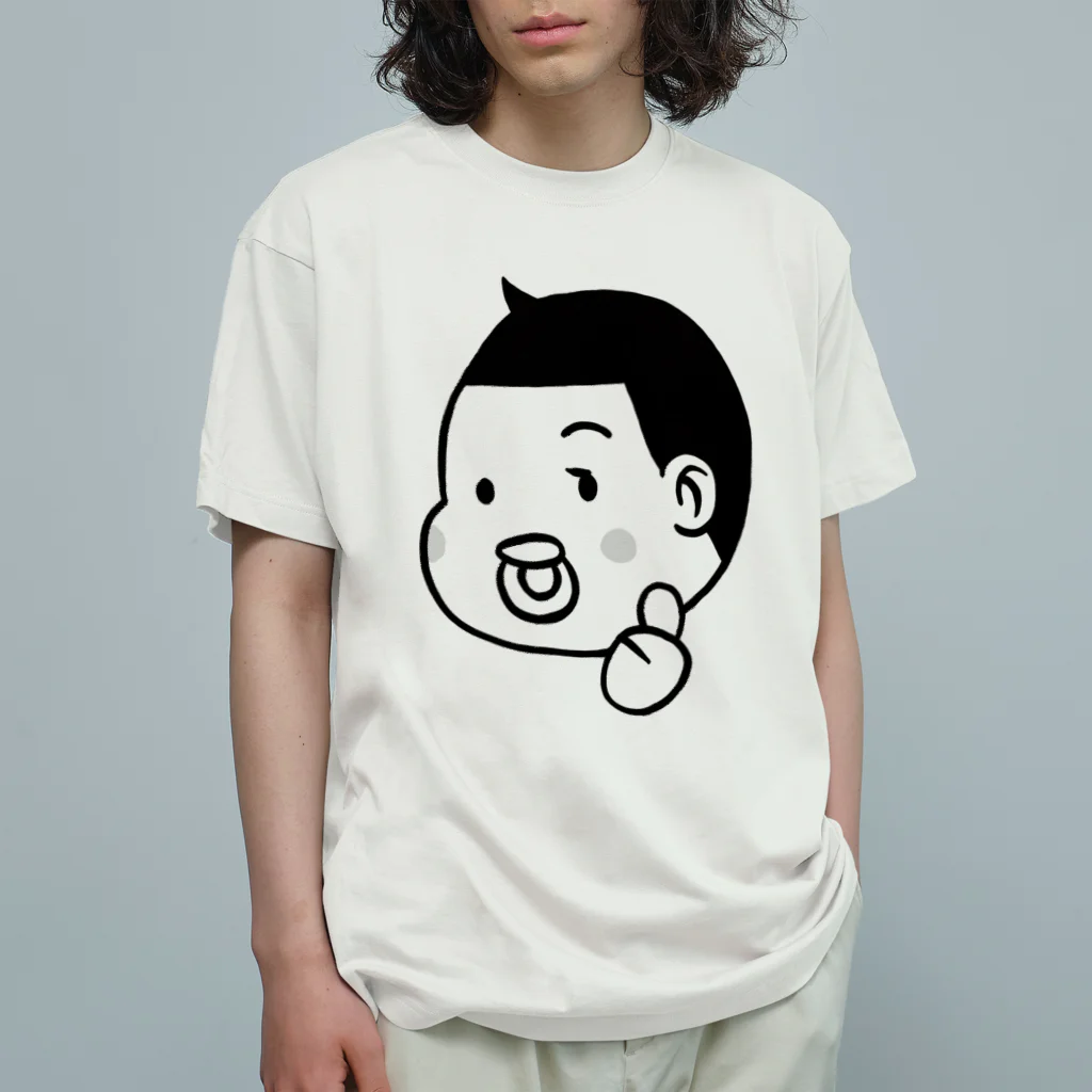 とーちんショップのとーちんロゴ（親指グー） Organic Cotton T-Shirt