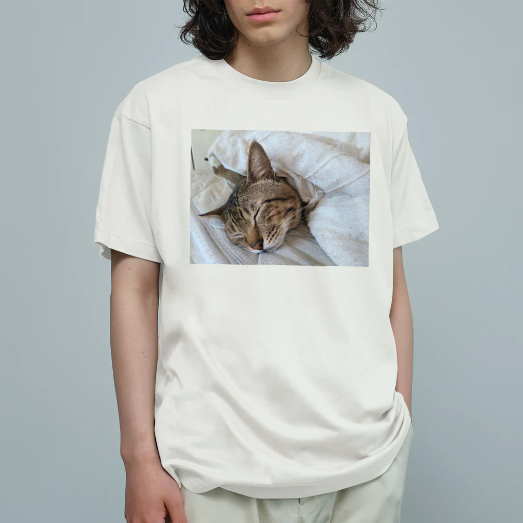 わたきんさんのおもちゃばこのるーくんおねむシリーズ Organic Cotton T-Shirt