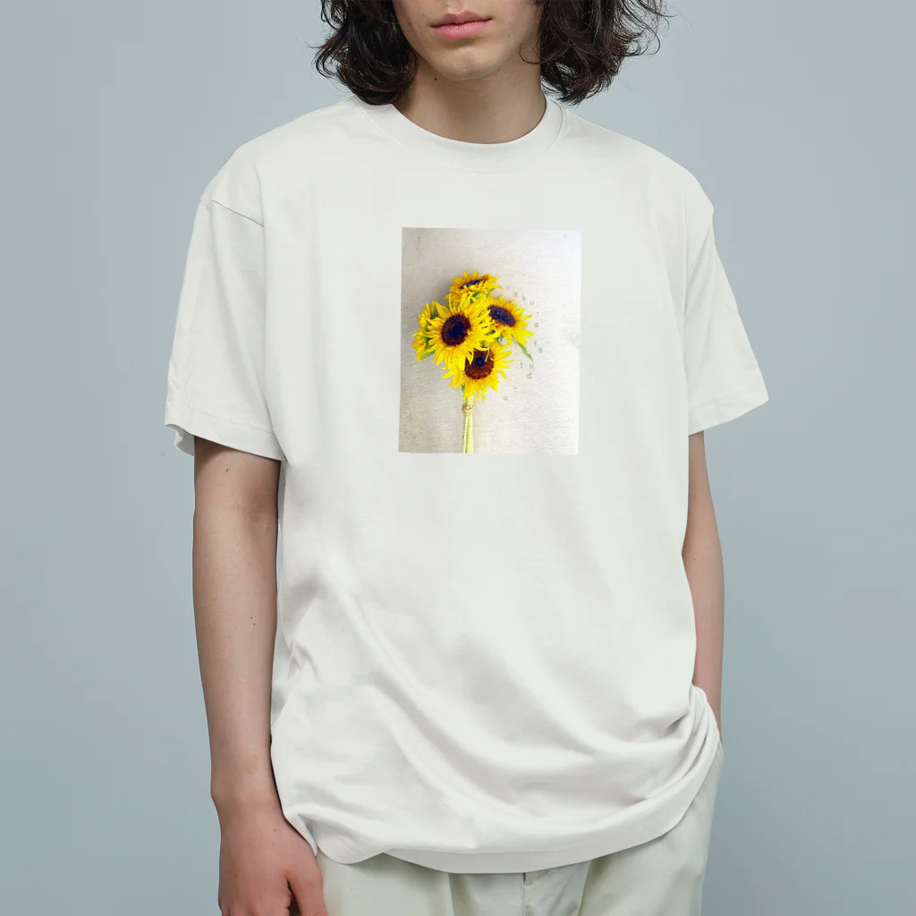 sakura f studioの向日葵ゴッホ Organic Cotton T-Shirt