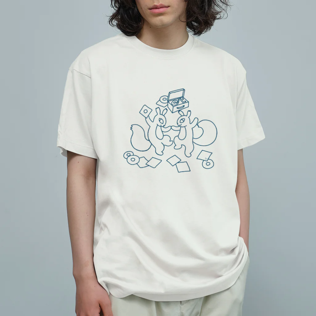 auaの踊ろう オーガニックコットンTシャツ