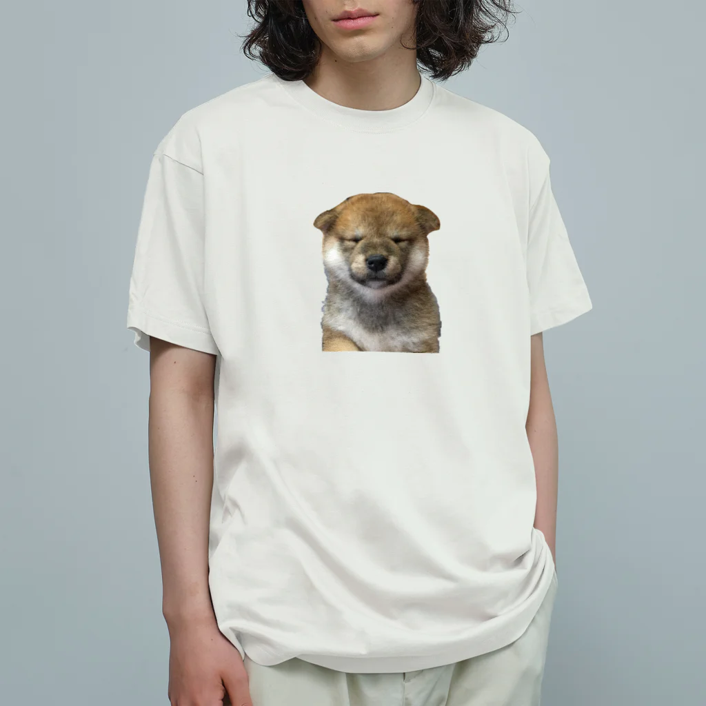 ロクサンの柴犬　子犬　Tシャツ オーガニックコットンTシャツ