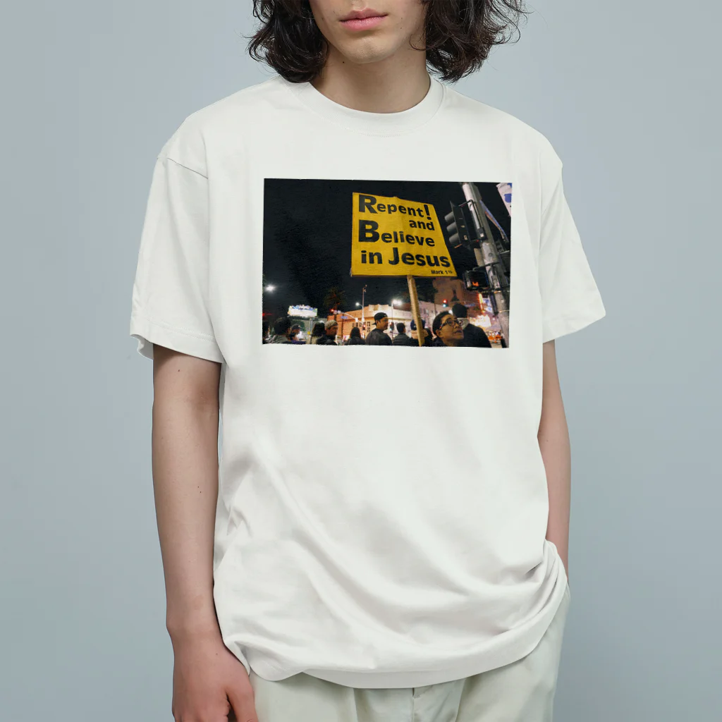 広島ソース倶楽部のJesus オーガニックコットンTシャツ