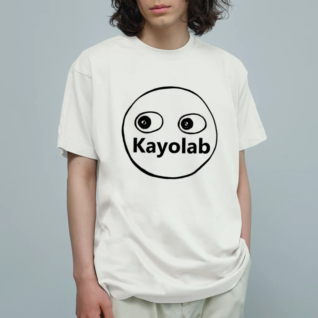 カヨラボ　スズリショップのKayolabくん オーガニックコットンTシャツ