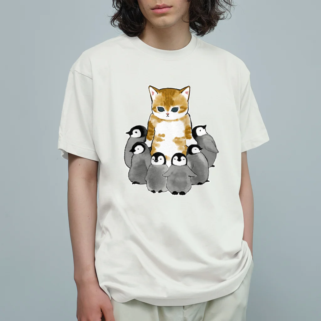 mofusandの完全防御 オーガニックコットンTシャツ