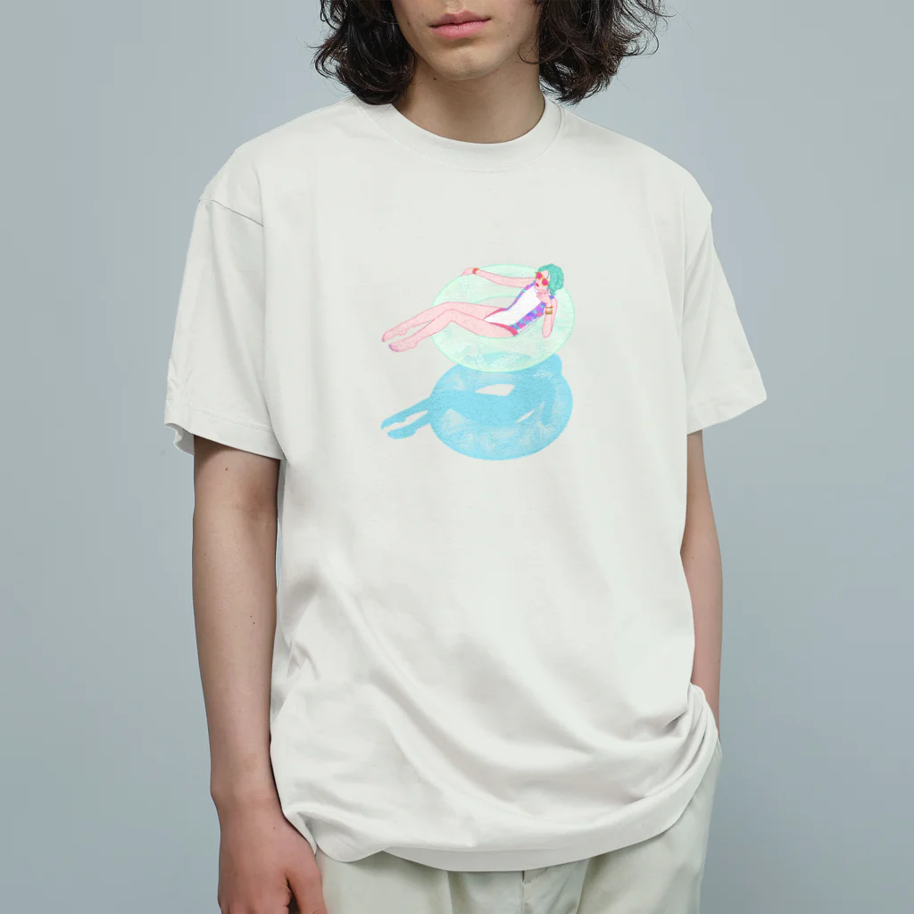 竹条いちいのFLOAT オーガニックコットンTシャツ