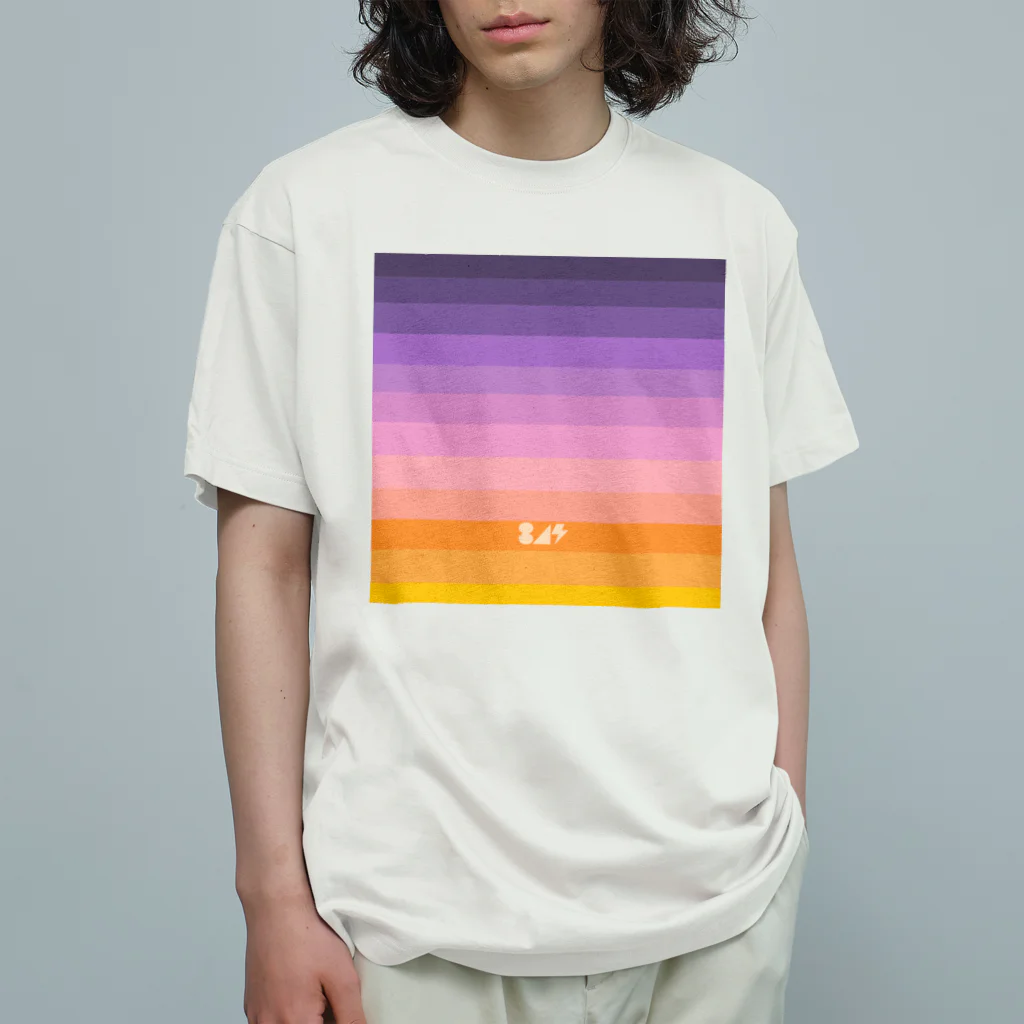 はちよんごの空色グラデ(宵～朝) Organic Cotton T-Shirt