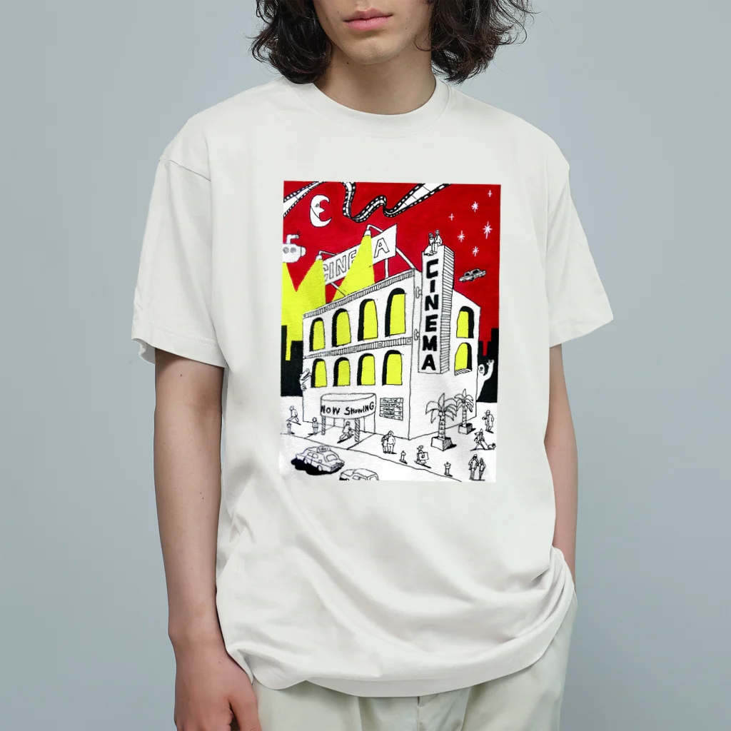 shinri murakami "HALLELUJAH!"の" CINEMA "  オーガニックコットンTシャツ