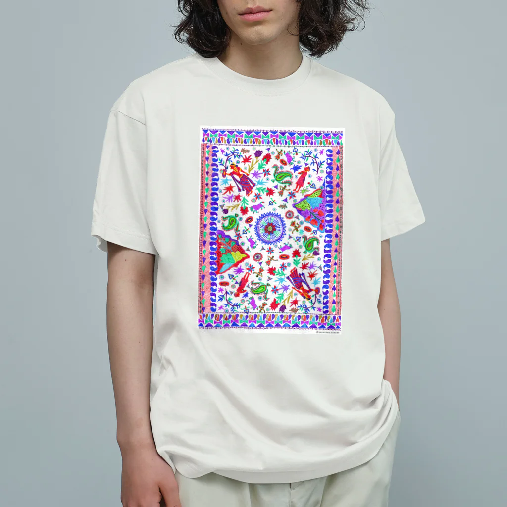 金川カモメ(Kanagawa Kamome)のMy Kantha 2020 Organic Cotton T-Shirt