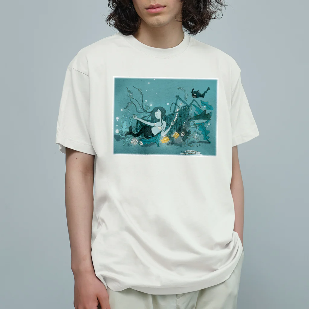 カオラインハウスのビッグマーメイド Organic Cotton T-Shirt