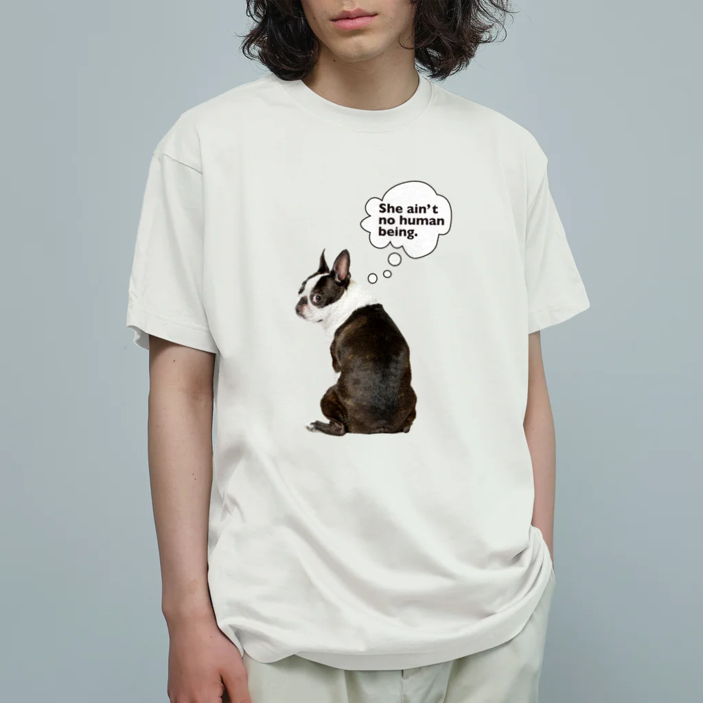 りんマのボステリりんちゃん Organic Cotton T-Shirt