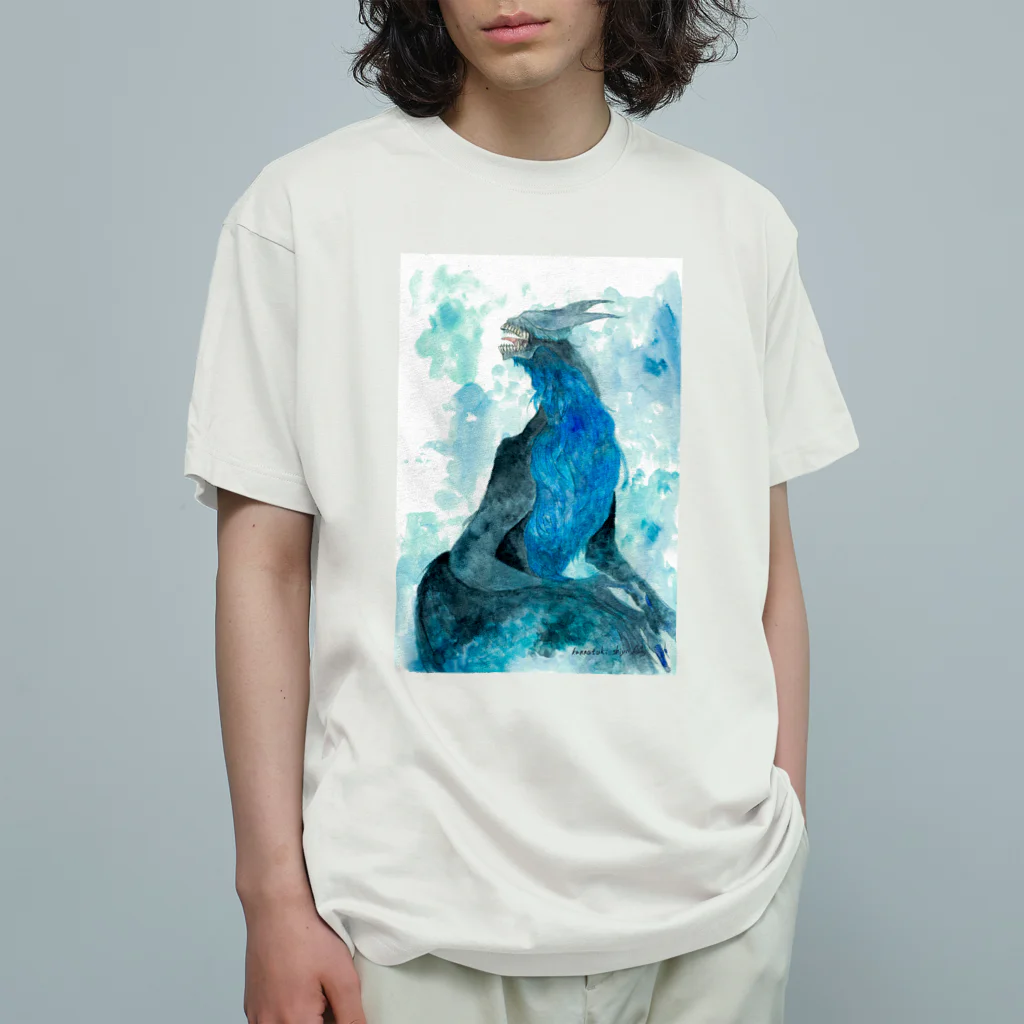神無月 詩夜の雨露(うろ) Organic Cotton T-Shirt