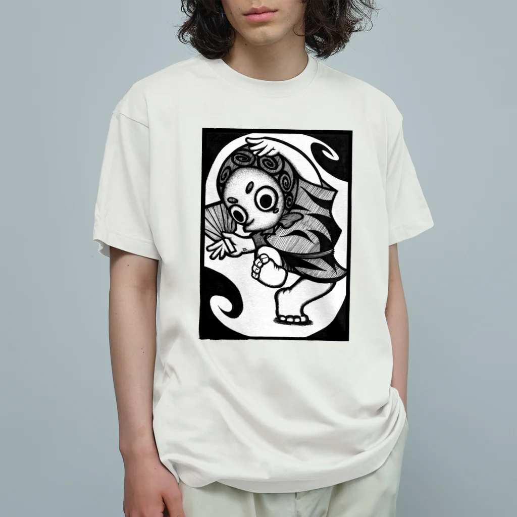 ワノハ -WANOHA-のひょっとこ オーガニックコットンTシャツ