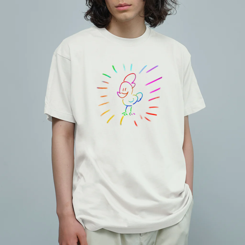 トリヤのゲーミングとりくん オーガニックコットンTシャツ