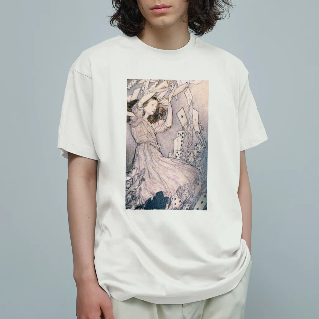 まおまおパラダイスの不思議の国のアリス Organic Cotton T-Shirt