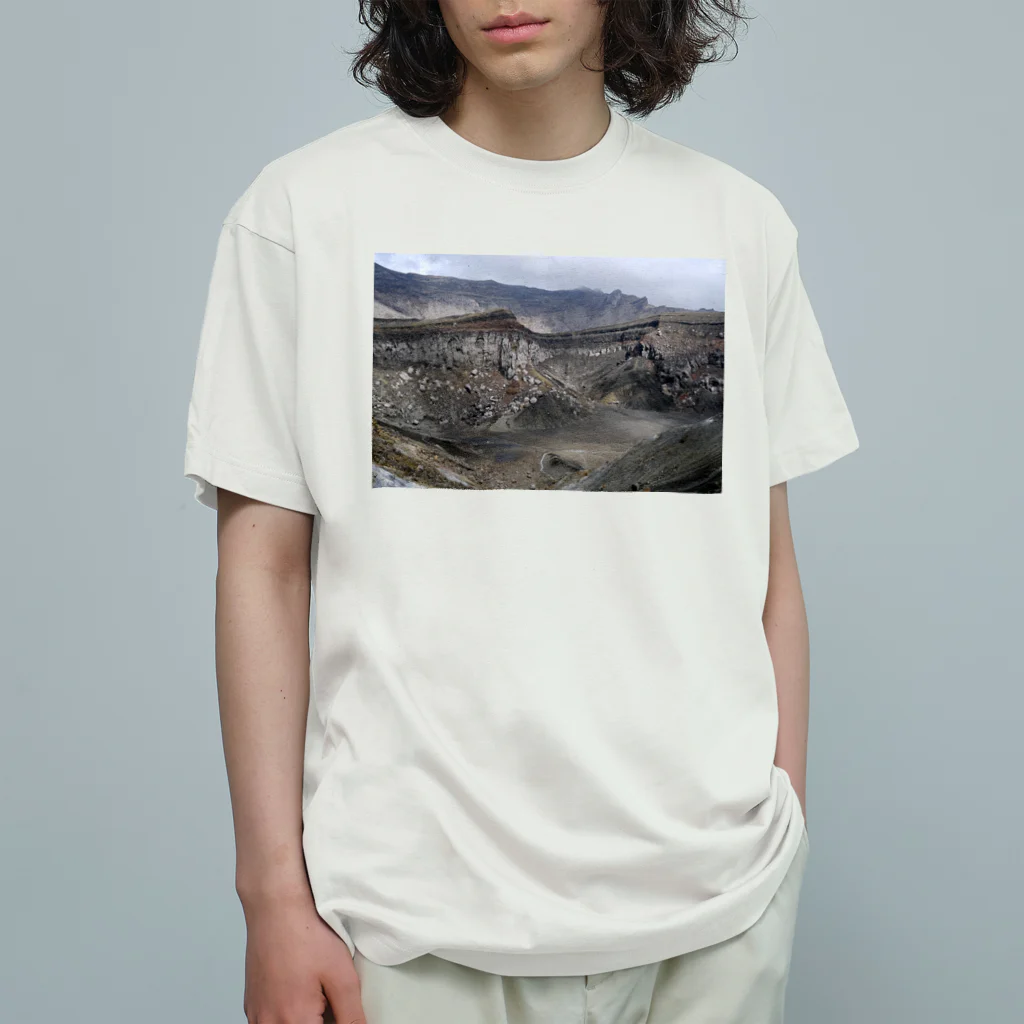 山の幸の地層２ オーガニックコットンTシャツ