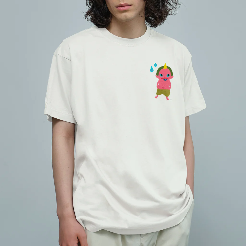 おばけ商店のおばけTシャツ＜天邪鬼＞ Organic Cotton T-Shirt