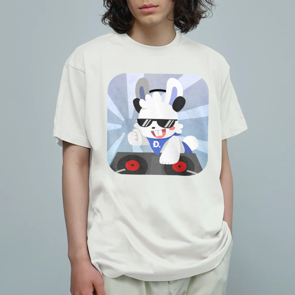 よろずやアカネのラッシーくん｜DJ（AM） オーガニックコットンTシャツ