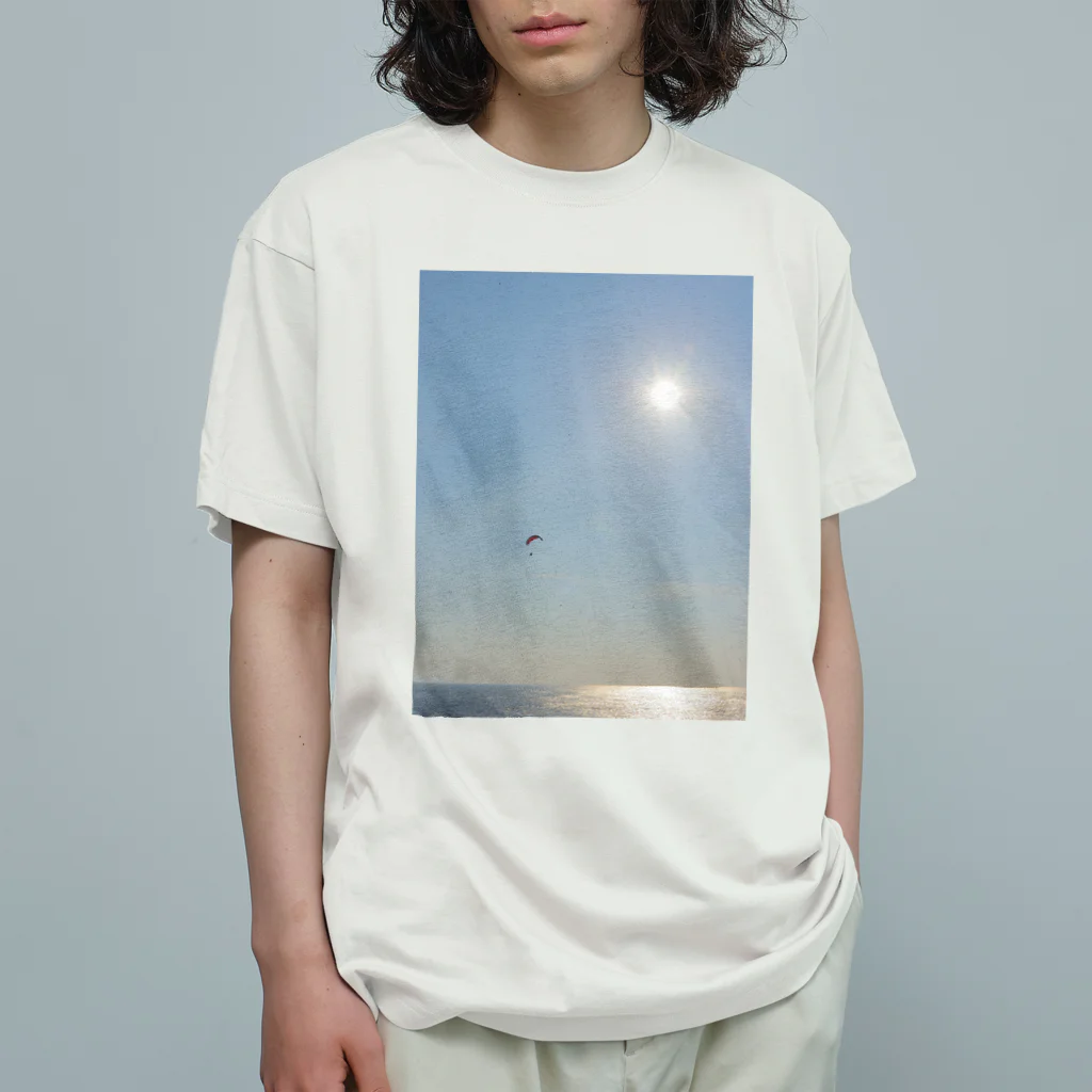 KR PhotoのFly in the Sky オーガニックコットンTシャツ