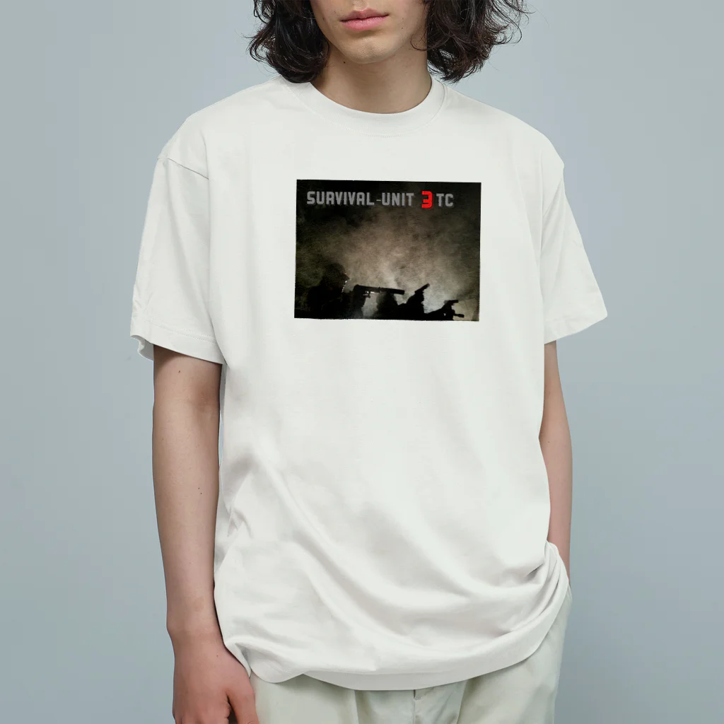 survival-unit3tcのsurvival-unit3tc オーガニックコットンTシャツ