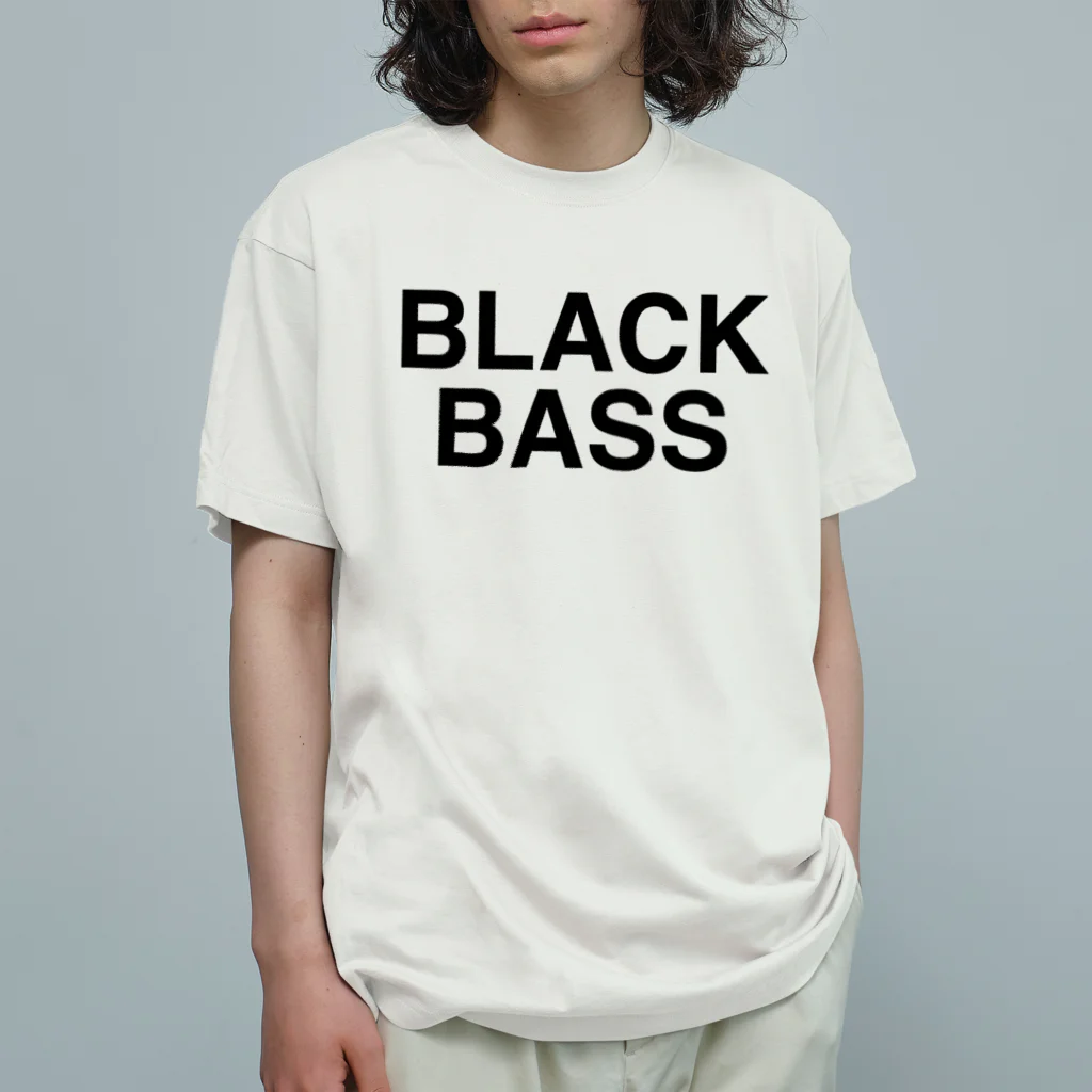TOKYO LOGOSHOP 東京ロゴショップのBLACK BASS-ブラックバス- オーガニックコットンTシャツ