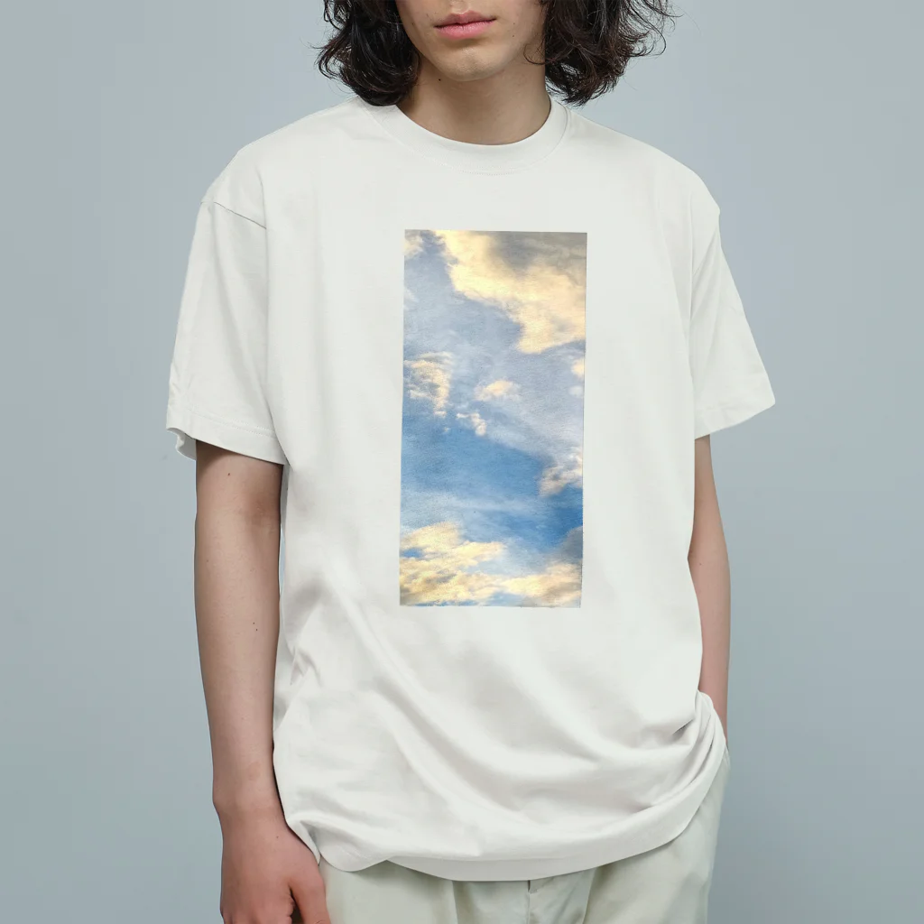 シンプル屋さんの絵画のような オーガニックコットンTシャツ