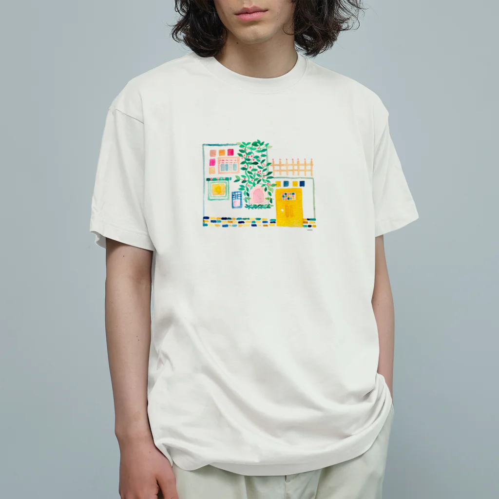 魚座さんの魚座さんハウス オーガニックコットンTシャツ