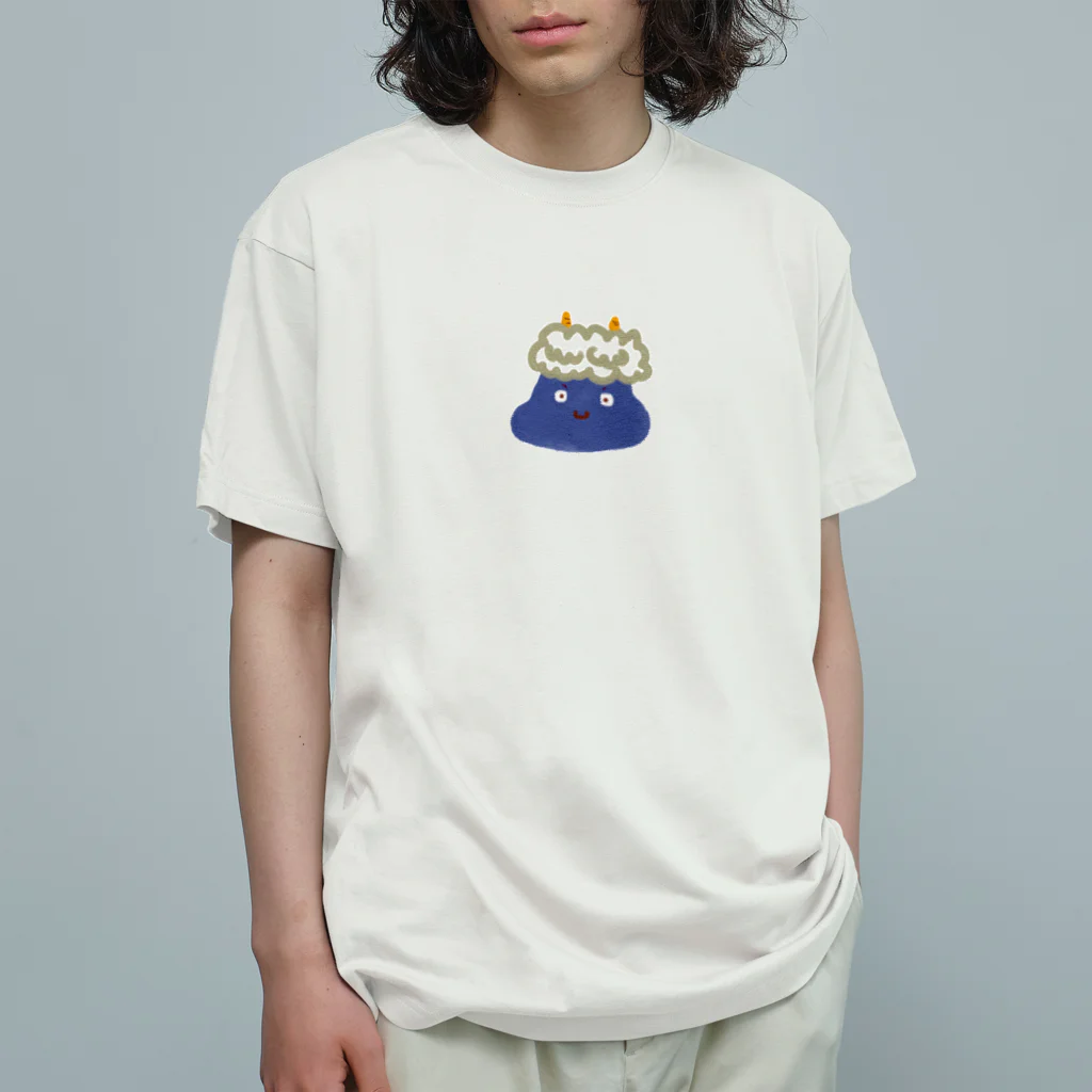 イラストレーター yasijunの青鬼くん。 Organic Cotton T-Shirt