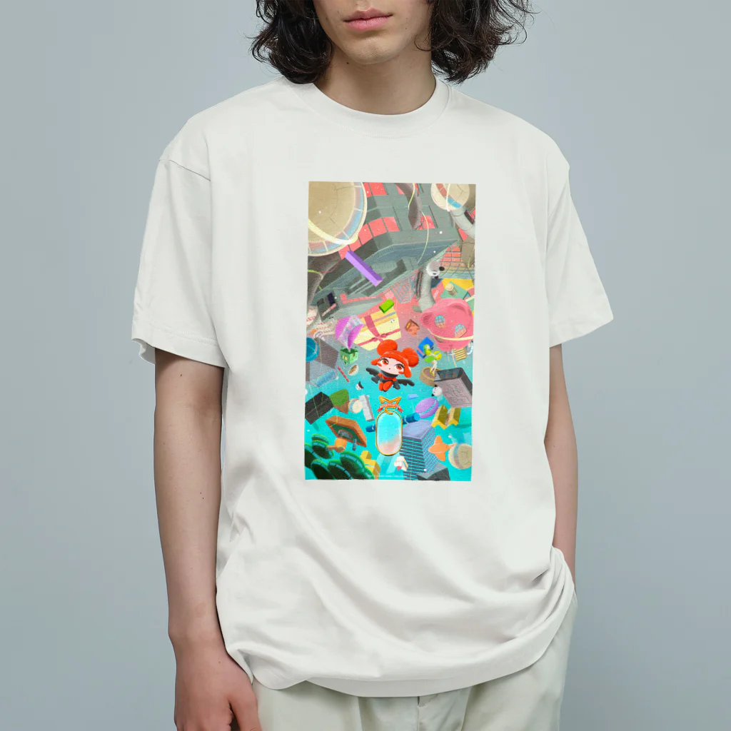 mob creche shop @ suzuriのmirage_collection オーガニックコットンTシャツ