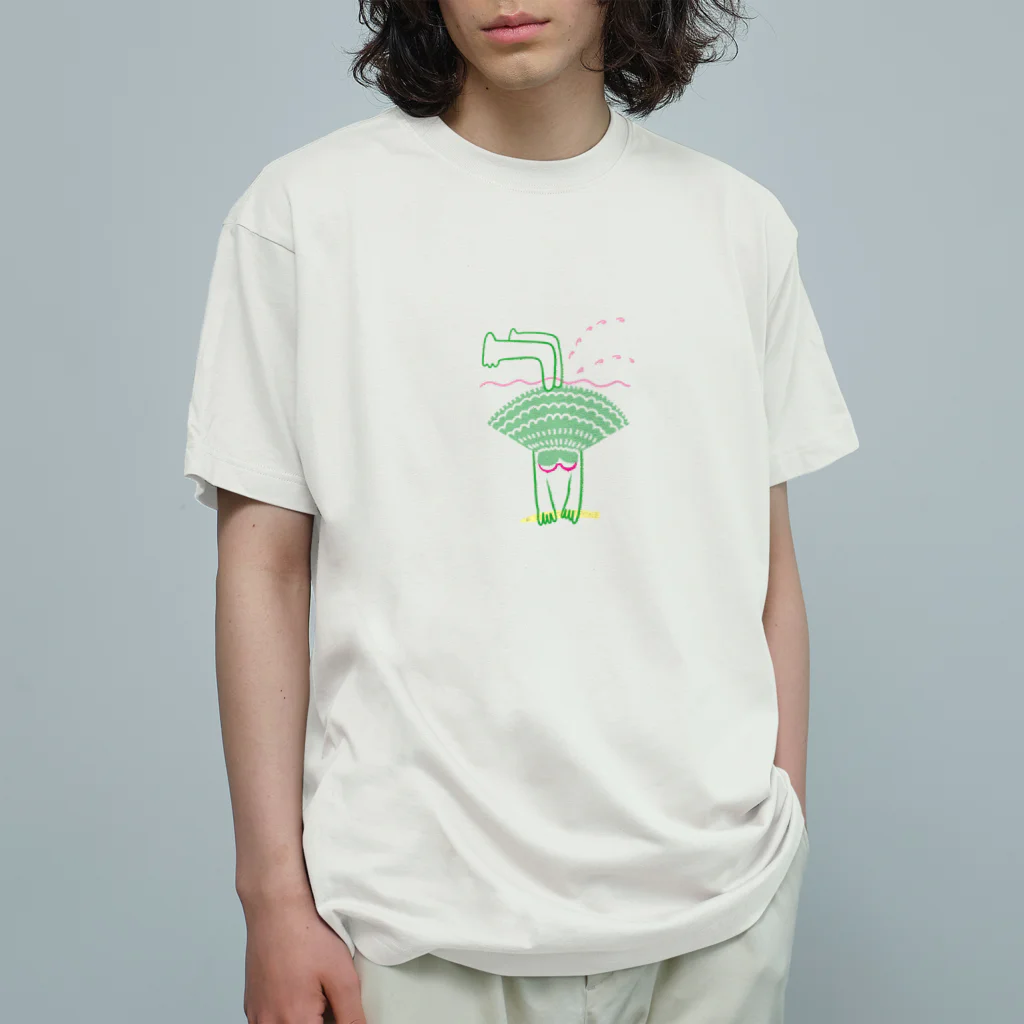 すずきえりーんのおよぐヒト Organic Cotton T-Shirt