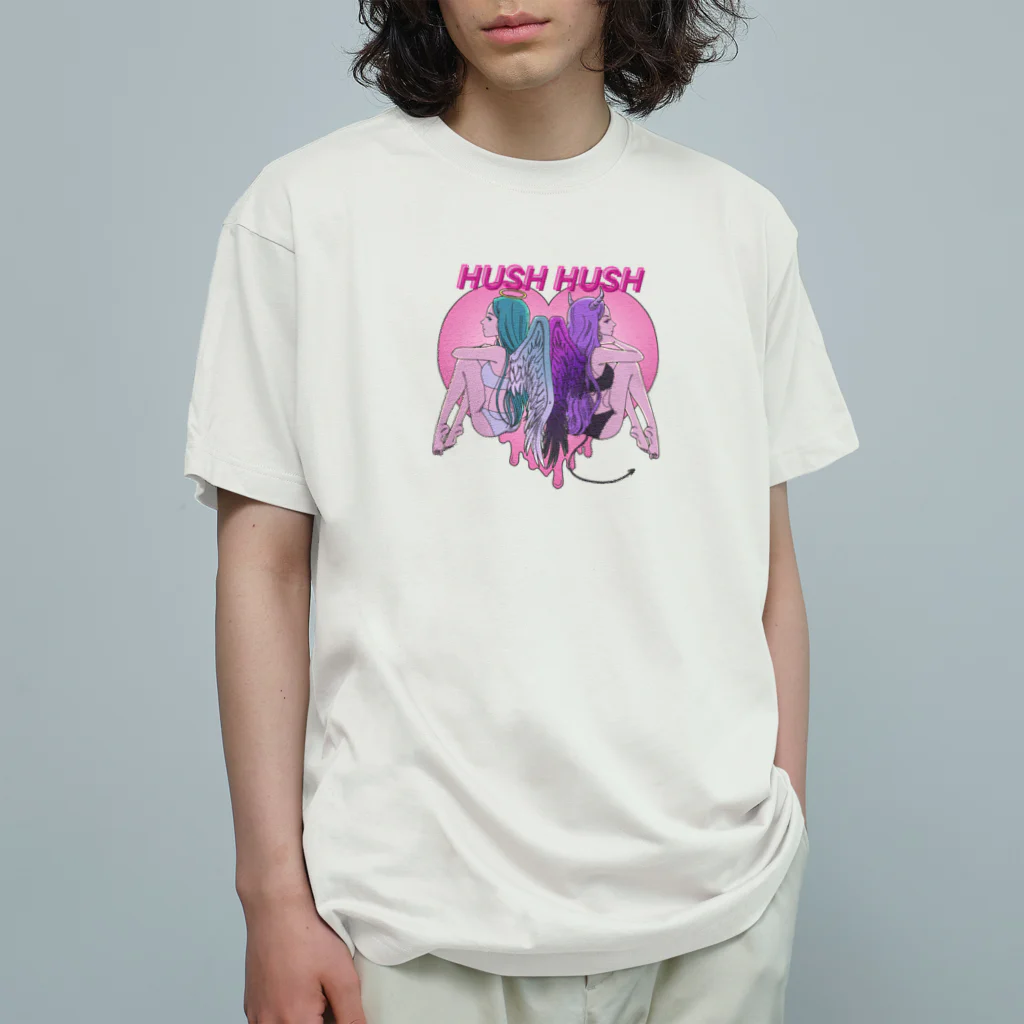 RIKAの【girl】天使と悪魔 Organic Cotton T-Shirt