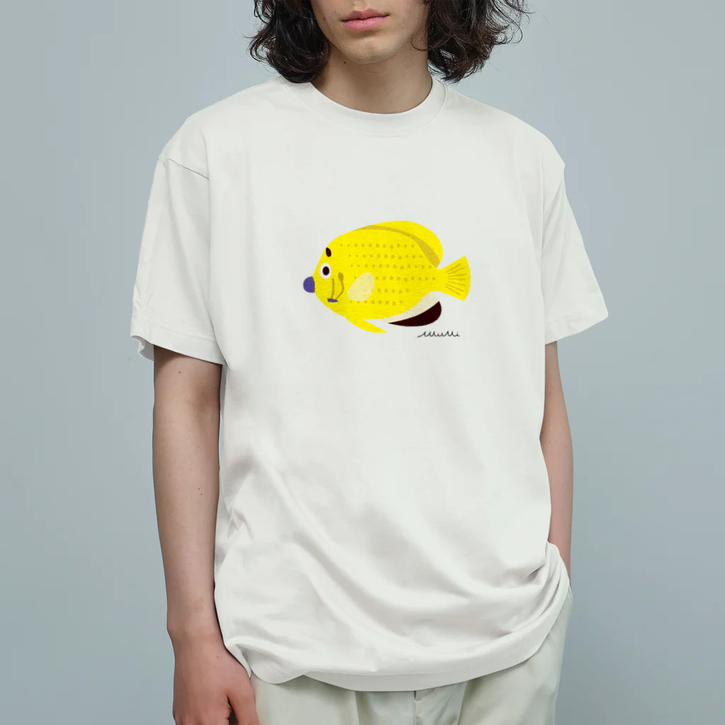Astrio SUZURI店のシテンヤッコちゃん Organic Cotton T-Shirt