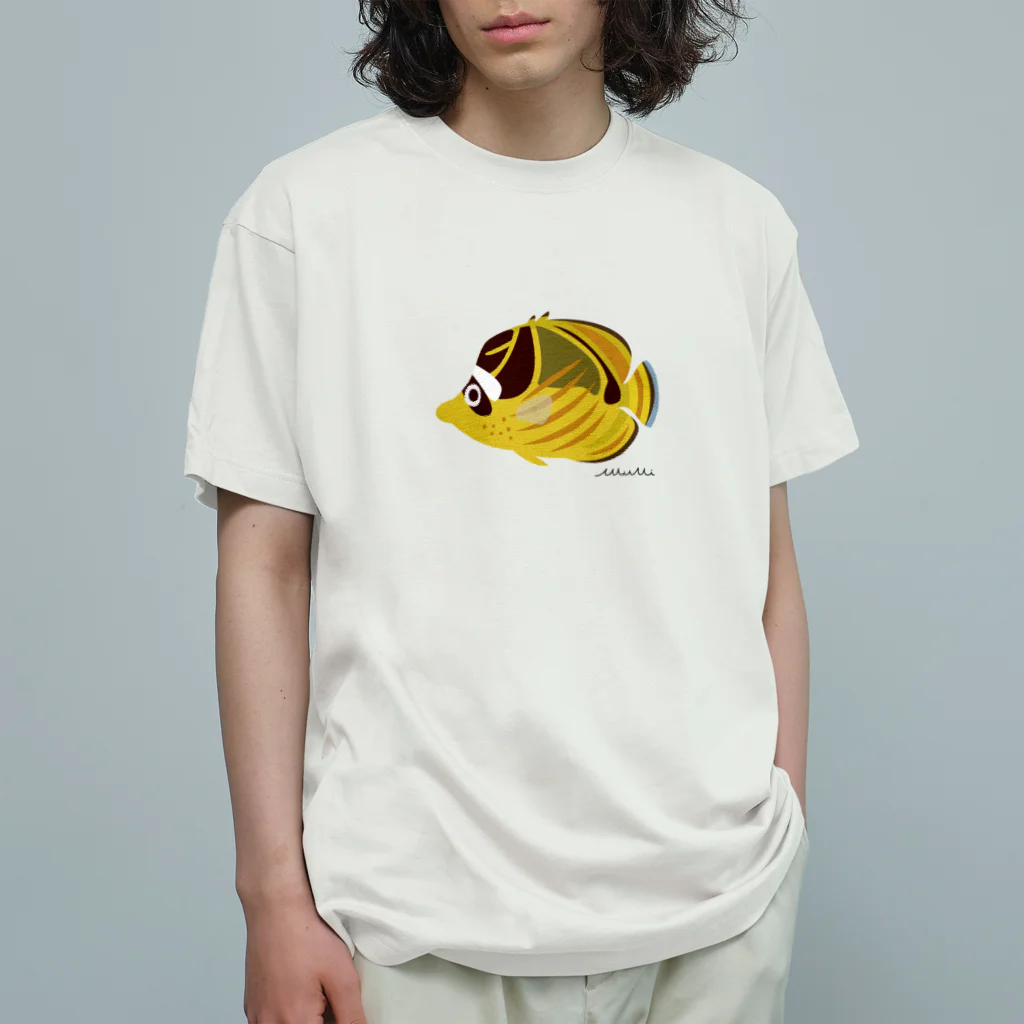 Astrio SUZURI店のチョウハンちゃん オーガニックコットンTシャツ