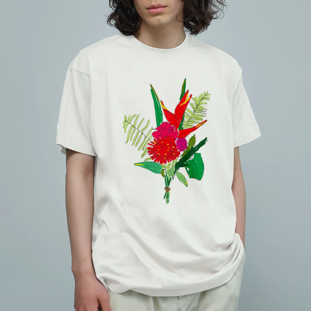 SUNRISE SOUNDの花束を オーガニックコットンTシャツ