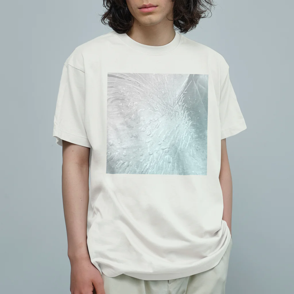 青い暁の青い暁の氷の中の希望 Organic Cotton T-Shirt