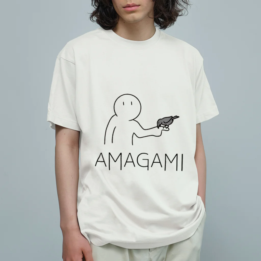 UDONのAMAGAMIシリーズ 〜トリ〜 Organic Cotton T-Shirt