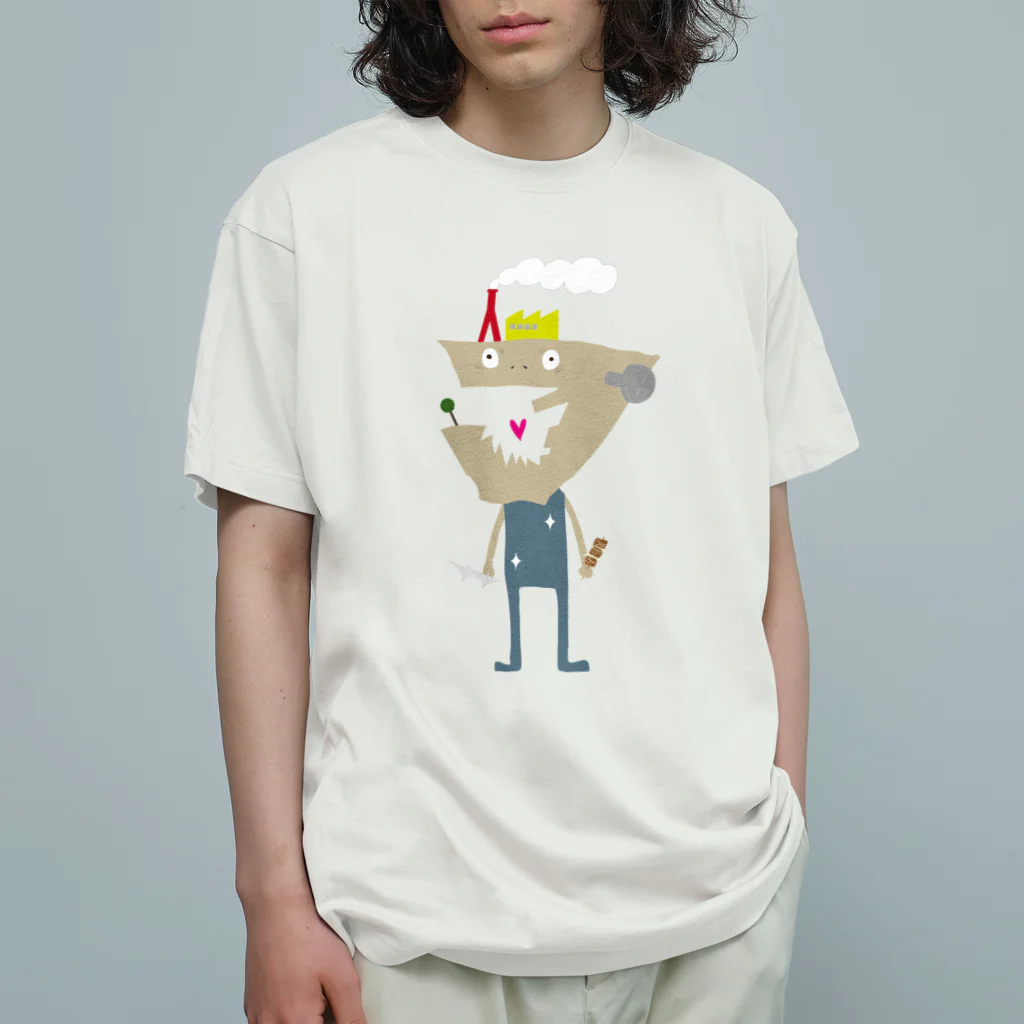 むろらんくん屋のむろらんくん Organic Cotton T-Shirt