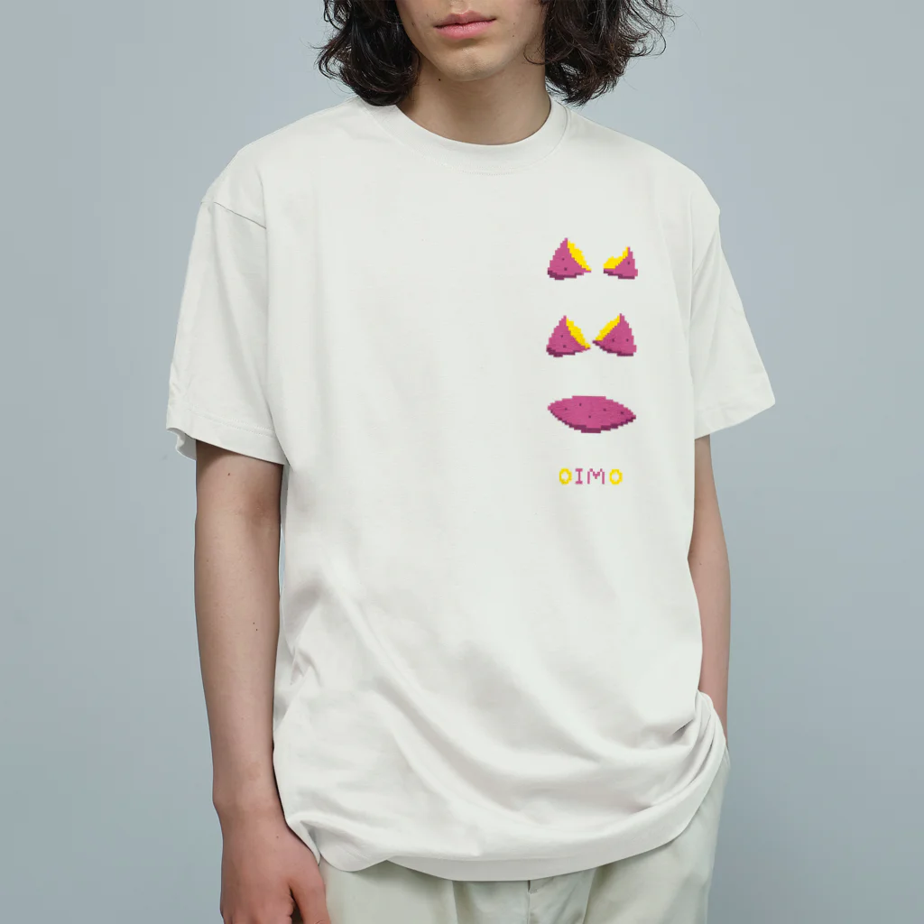 nokkaのoimoたべちゃう オーガニックコットンTシャツ