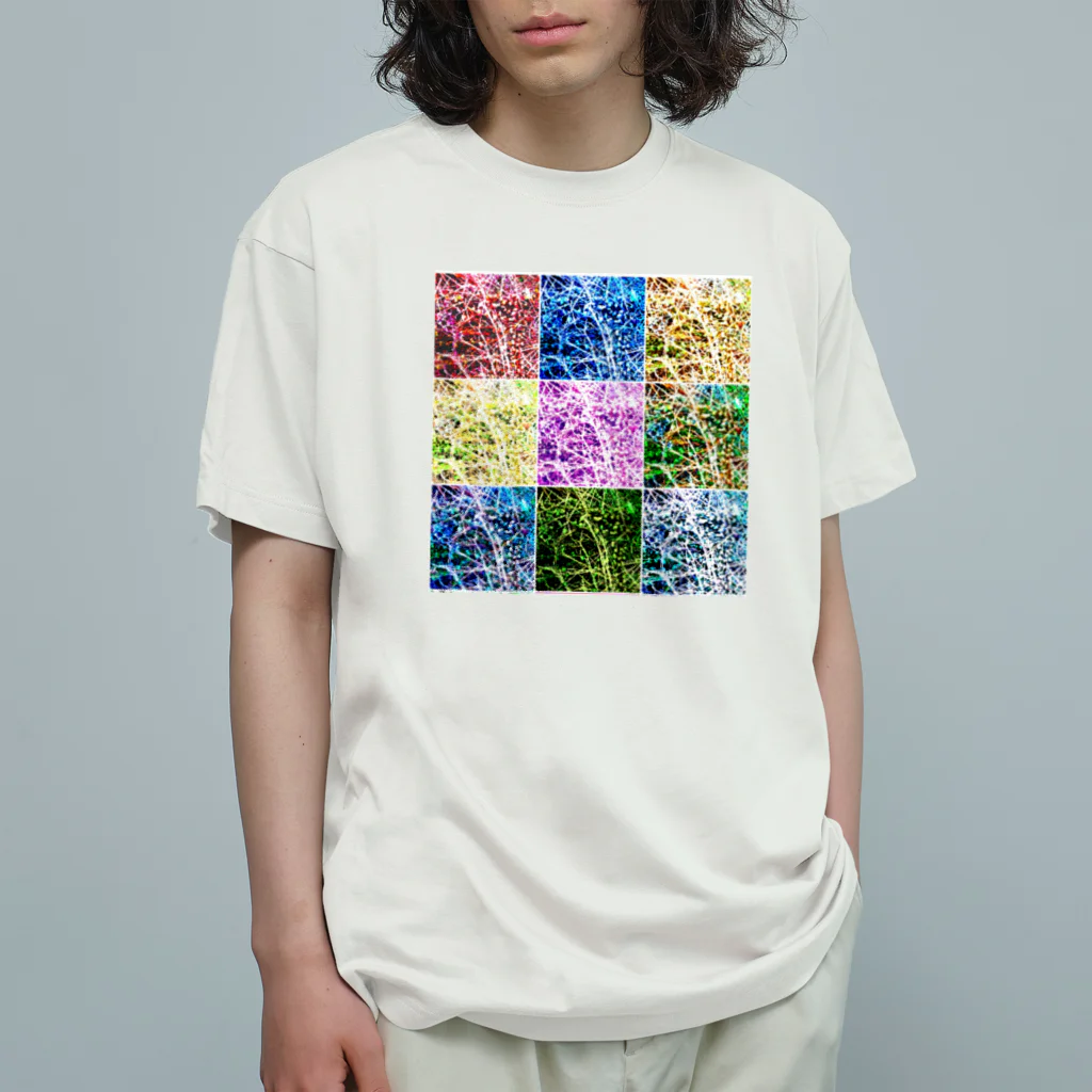 MUGURa-屋のムグラのグ　混 Organic Cotton T-Shirt