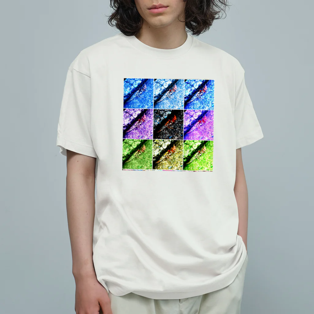 MUGURa-屋の人魚のミイラ オーガニックコットンTシャツ