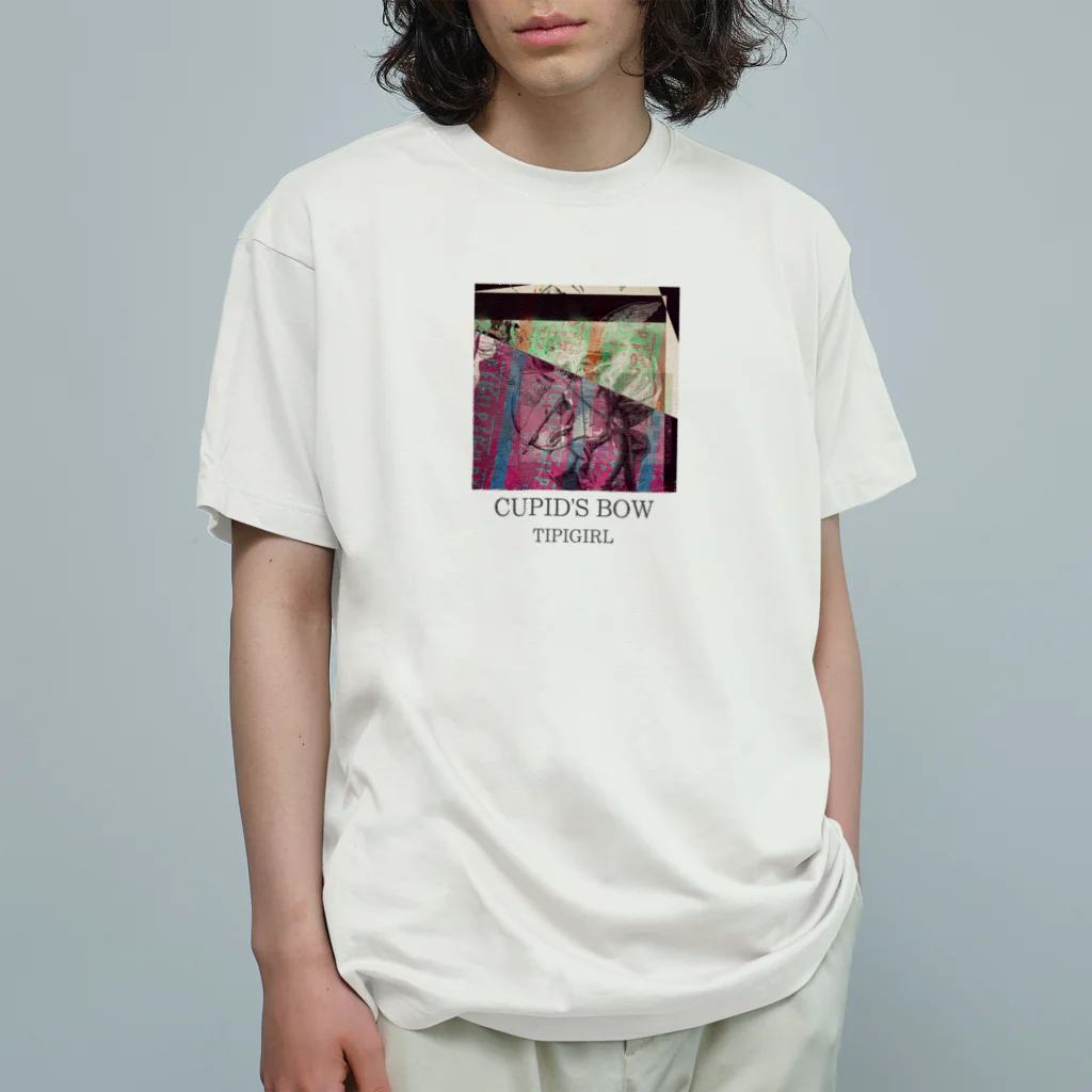 TIPIGIRLのキューピット オーガニックコットンTシャツ