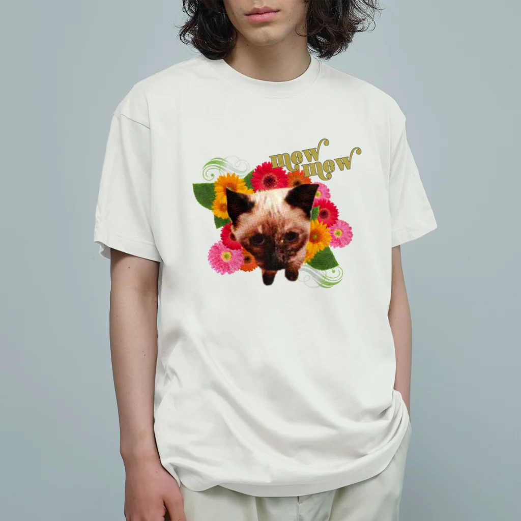 nanatitchのmew mew Organic Cotton T-Shirt