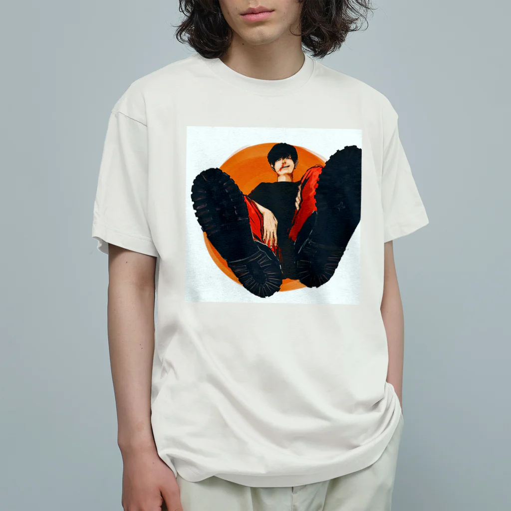 Sachiiiii-shopのOrange Organic Cotton T-Shirt