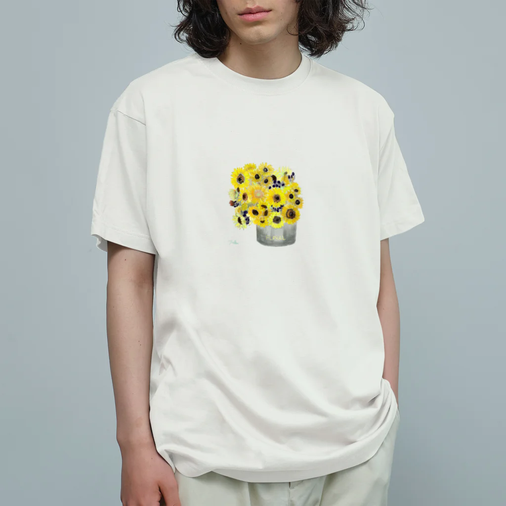 Yuki2222のsunflowers Organic Cotton T-Shirt