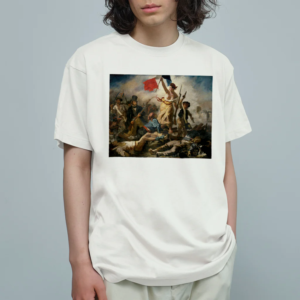 いとの民衆を導く自由の女神 Organic Cotton T-Shirt